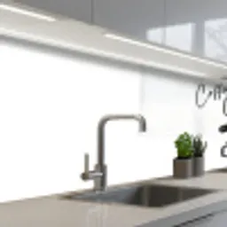 Espressomachine - Zwart - Wit keuken achterwand 2 middel -3d_schuin