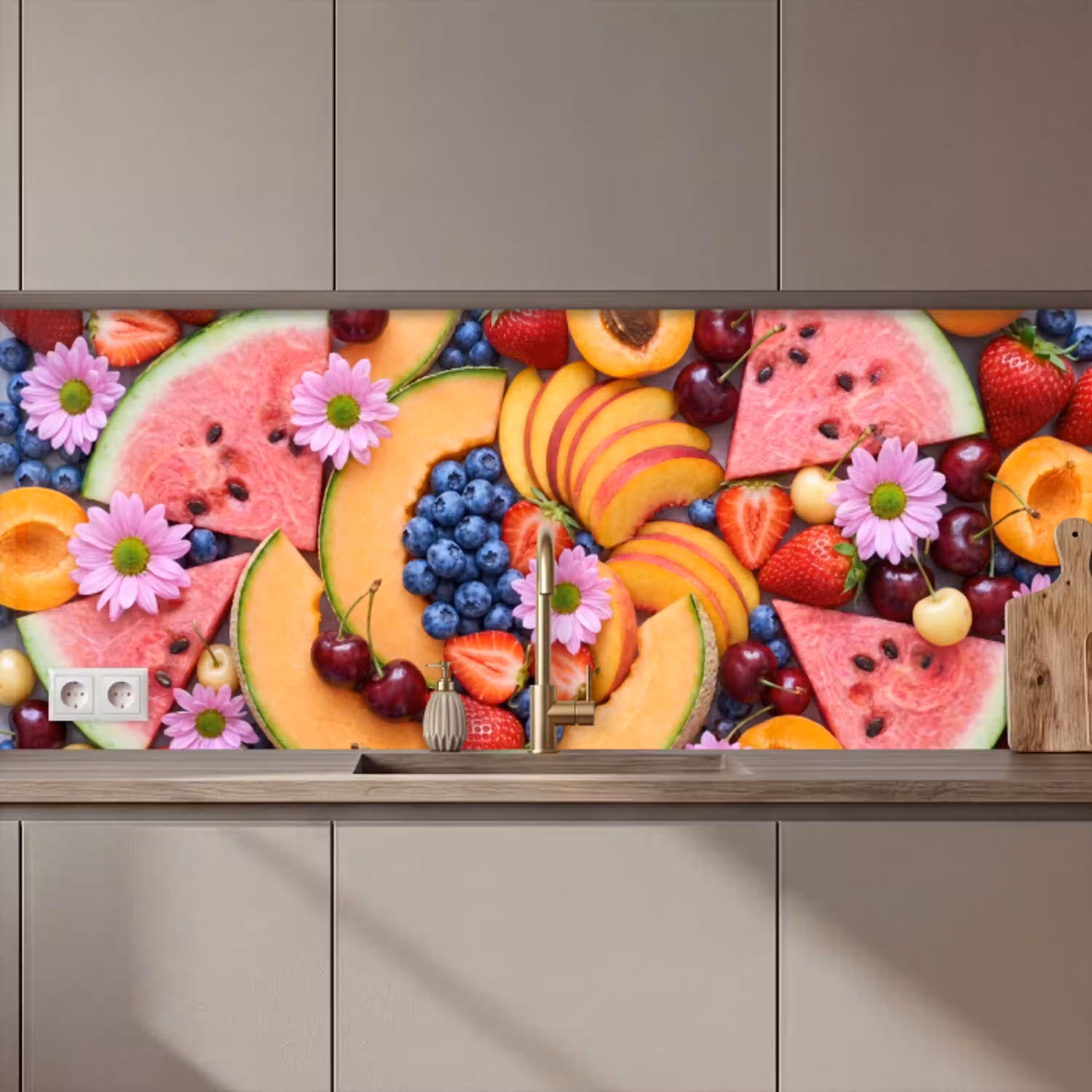 Eten - Fruit - Zomer - Kleurrijk keuken achterwand 2 middel zz_3dshopping