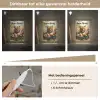 Tijger - Bloemen - Jungle - Dieren Light Box met kabel (Kinderlampje) klein -USP_dimbaarNL