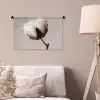 Katoenbol - Minimalistisch - Wit Wandkleed katoen klein -sfeer4