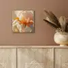 Close up - Oranje - Iris aluminium wit klein -sfeer4