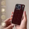 Mozaïek - Tegel - Bordeauxrood Telefoonhoesje iPhone 17 Pro klein 878 -sfeer3_NL