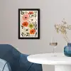 Veldbloemen - Stengels - Blaadjes - Groen fotolijst zwart zonder passe partout klein -sfeer4