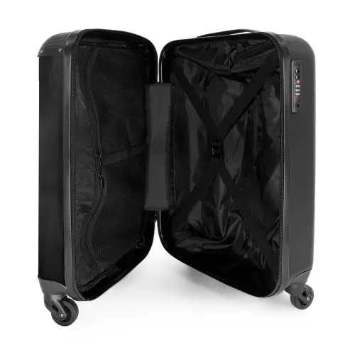 zwarte-hengst-in-profiel-paardenkracht-joost NBS - Handbagage koffer - Unisex middel -binnenkant