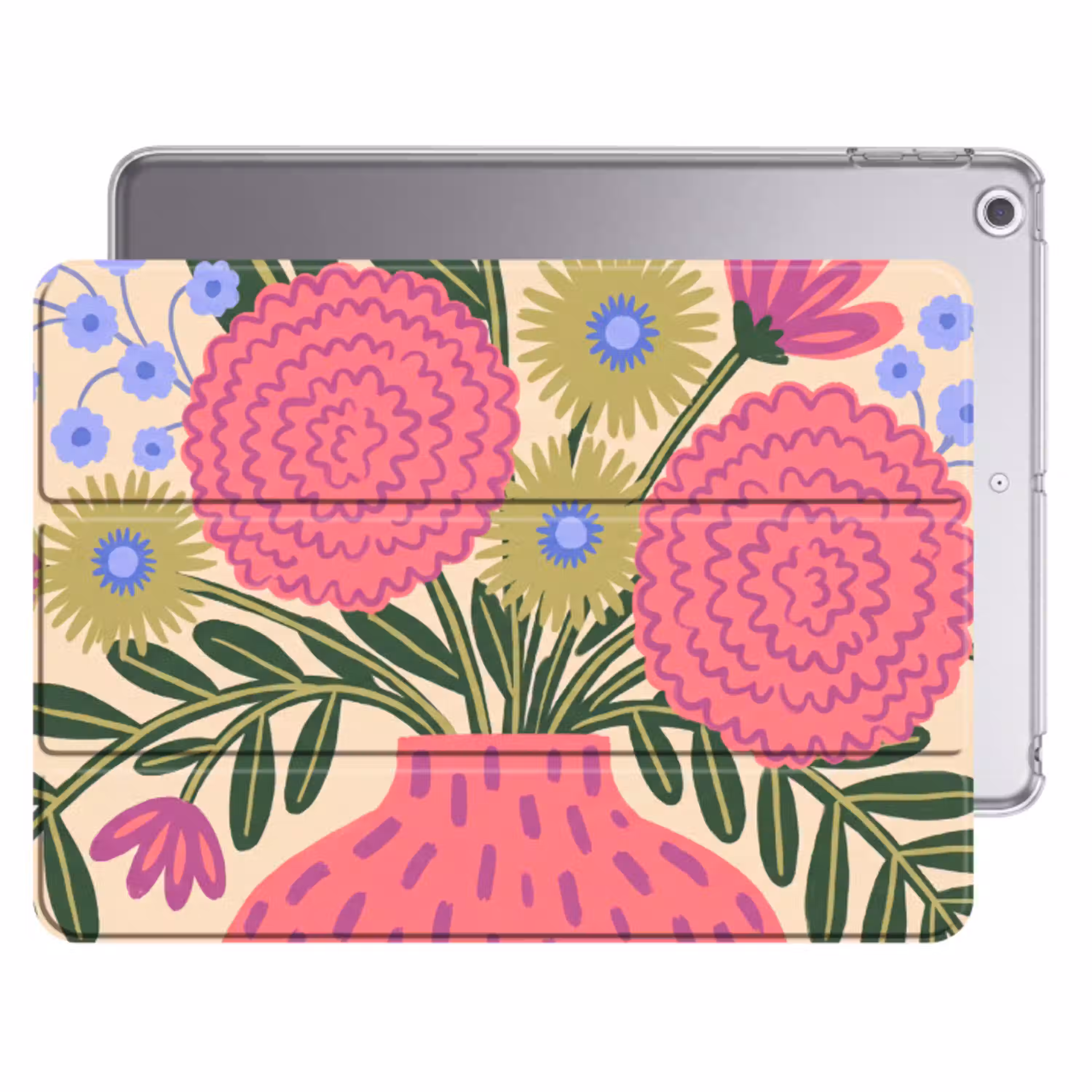 Bloemen - Boeket - Natuur - Abstract - Roze Apple iPad 2017 middel -threedimensional_3d_global