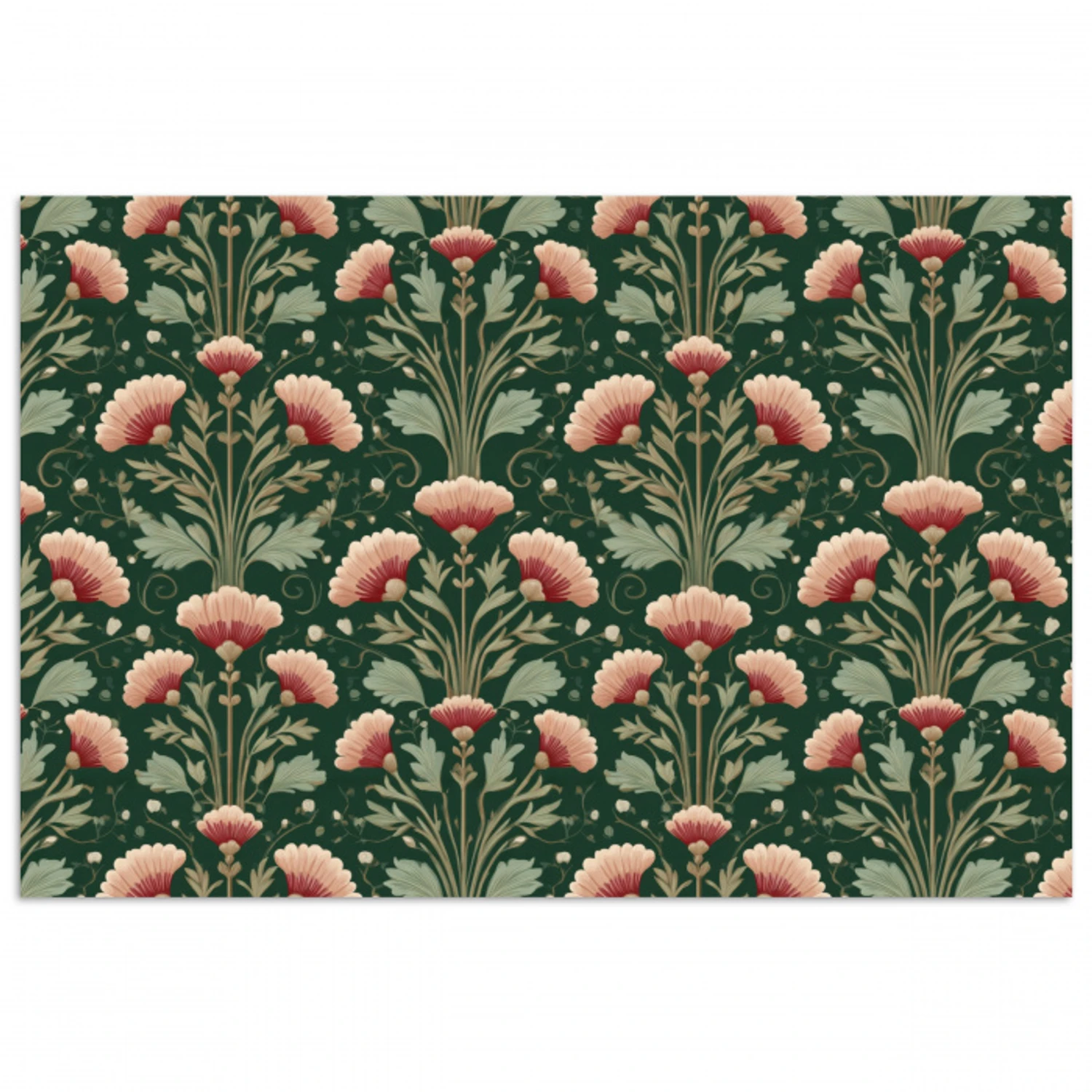 Patroon - Botanisch - Kleurrijk poster papier klein 62 -3d