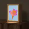 Bloem - Detail - Kleurrijk Light Box met kabel (Tafellamp) klein -z3d_website
