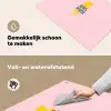 Grl pwr - Bliksem - Roze Inductie beschemer met haakjes klein -ky-schoon-nl