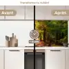 Bos - Pad - Bomen - Groen - Zon - Natuur keuken achterwand 2 middel -voor-na2_FR