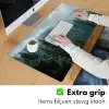 Naaldwoud - Bergen - Mist Muismat XXL klein -sfeer3