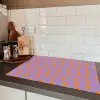 Paars - Oranje - Perzik Inductie beschermer vinyl 3mm klein 276 -sfeer3