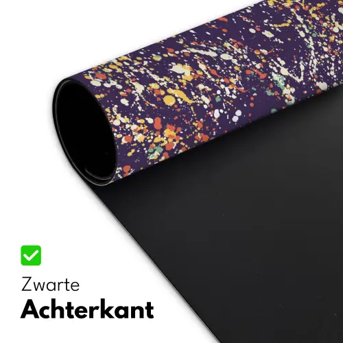 Spat - Abstract - Stippen Muismat XXL klein 681 -sfeer2