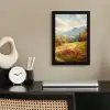 Landschap - Illustratie - Natuur fotolijst zwart zonder passe partout klein -sfeer1