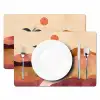 Heuvels - Palmbomen - Abstract Placemat vinyl groot -zzsfeer2_Kitchenyeah-website