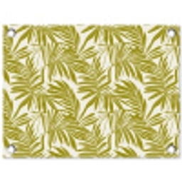 Palmblad - Patroon - Groen tuinposter los doek klein 239 -3d