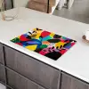 Vormen - Stippen - Kleurrijk Inductie beschermer vinyl 3mm klein -sfeer8