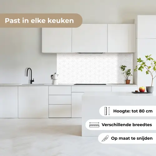 Grafisch - Patroon - Modern keuken achterwand 2 middel 871 -sfeer4_NL