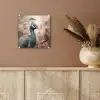 Pauw - Vogels - Bloemen - Boom - Botanisch plexiglas 5mm klein -sfeer5