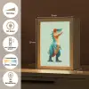 Cartoon - Dino - Oranje - Stekels Light Box met kabel klein -USP_DE