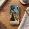 Kerstsfeer - Stadsplein - Kleurrijk Telefoonhoesje iPhone 17 Pro Max klein -sfeer1