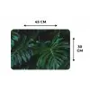 Monstera - Bladeren - Tropisch - Jungle Placemat vinyl groot -specs