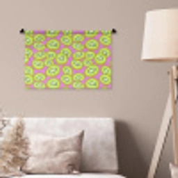 Kiwi - Speels - Groen Wandkleed katoen klein 269 -sfeer4