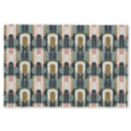 Geografisch - Modern - Kleurrijk Vloerkleed Rechthoek klein 1091 -3d