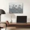 Jungle - Landschap - Blauw PET vilt klein -sfeer5