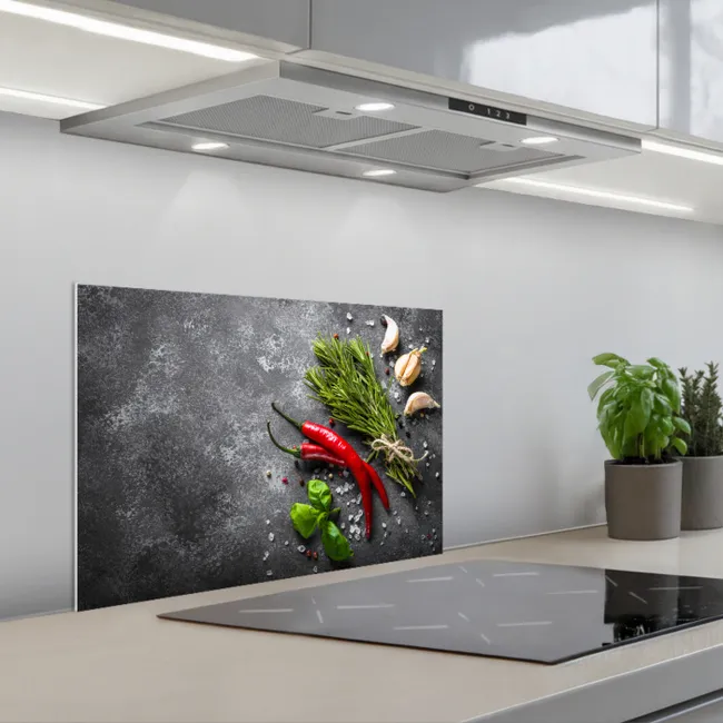 Contrast in Smaak en Textuur keuken achterwand spatscherm klein -3d_schuin