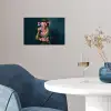 Vrouw - Portret - Kroon poster papier klein -sfeer3