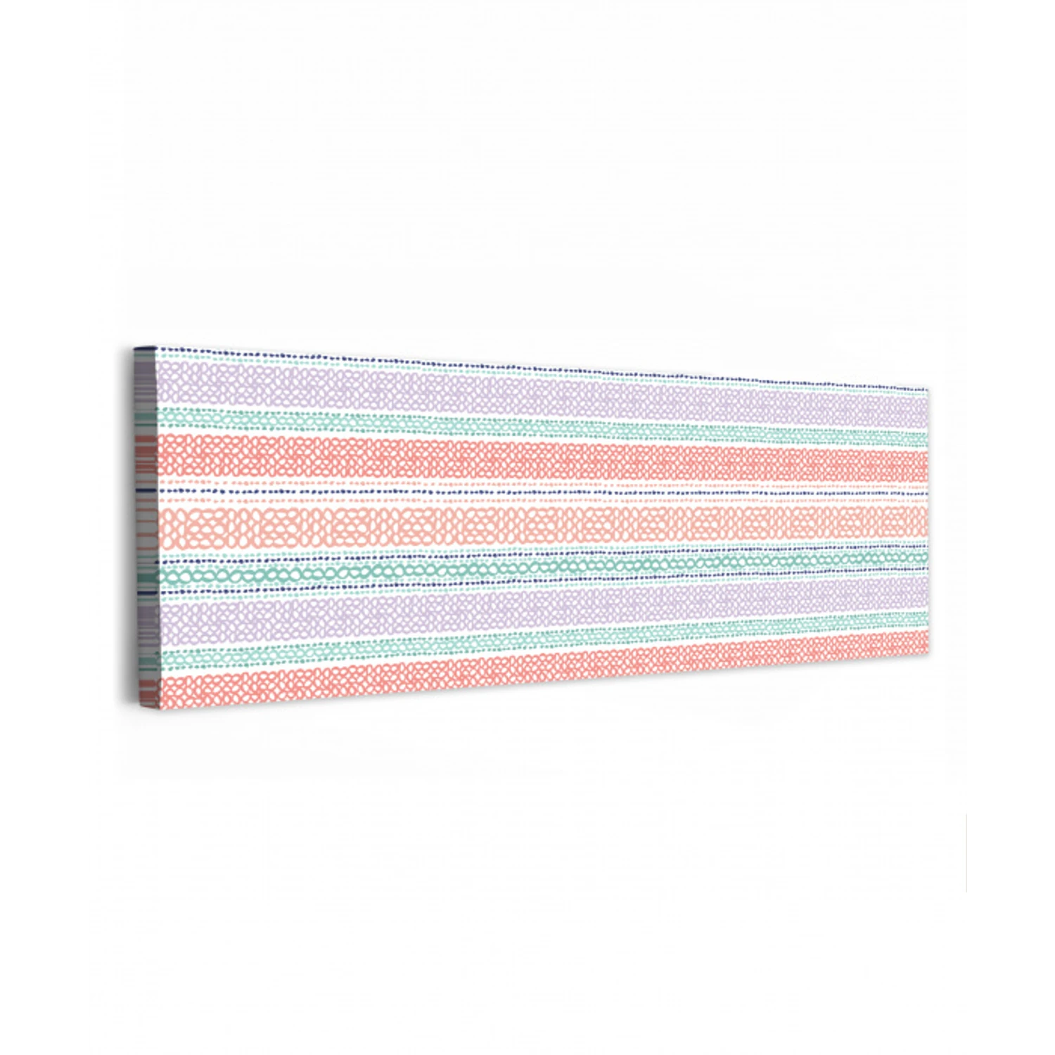Strepen - Zomer - Kleuren canvas 2cm klein 828 -z3d