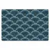 Patroon - Ginkgoblad - Blauw Placemat vinyl groot 368 -zzsfeer1_Kitchenyeah-website