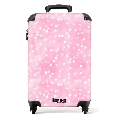 Hartenregen NBS - Handbagage koffer - Kinderen Unisex middel -productfoto_recht