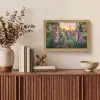 Vingerhoedskruid - Bloemen - Tuin Light Box met kabel (Tafellamp) klein -sfeer2