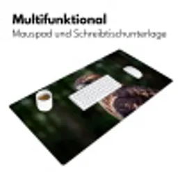 Buizerd - Roofvogel - Natuur - Bruin Muismat XXL klein -ysfeer4_duits
