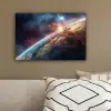 Heelal - Sterren - Ruimte - Planeet canvas 2cm klein -sfeer3