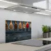 Houten Lepels Harmonie keuken achterwand spatscherm klein -3d_schuin