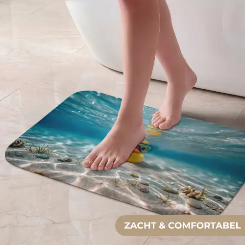 Duikbril - Eend - Water Badmat klein -USP_ZachtNL