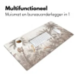 Jungle - Dieren - Palmbomen Muismat XXL klein -sfeer4