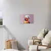 Papegaai - Koksmuts - Nieuwsgierig - Vogel Tuinposter op houten frame 2 cm dik klein -sfeer1
