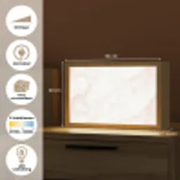 Zalmroze - Marmer - Aders Light Box met kabel (Tafellamp) klein 924 -USP_websiteoverzichtNL