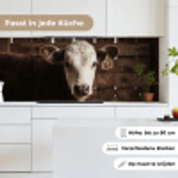 Kalf - Oormerk - Houten stal keuken achterwand 2 middel -sfeer4_DE
