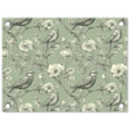 Klassiek - Botanisch - Groen tuinposter los doek klein 239 -3d