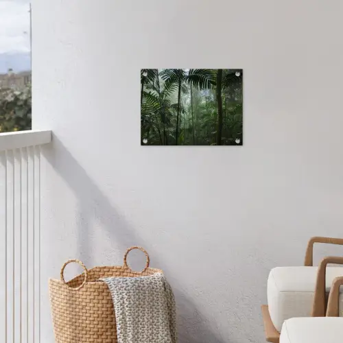 Mysterieuze Tropische Woud tuinposter los doek klein -sfeer8