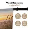 Zonsondergang - Duinen - Zee Wandkleed katoen klein -sfeer2