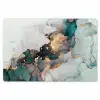 Marmer print - Goud - Blauw Placemat vinyl groot -zzsfeer1_Kitchenyeah-website