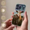 Koe - Bloemen - Weiland Telefoonhoesje iPhone 17 Pro klein -sfeer3_NL