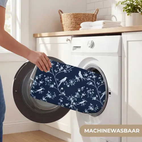 Grafisch - Bloesemtak - Blauw Badmat klein 997 -USP_WasbaarNL