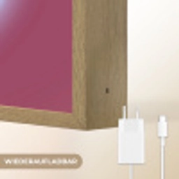 I liked it so it's mine - Neon hart - Roze Light Box met batterij (Wandlamp) middel -USP_websiteoplaadbaarDE