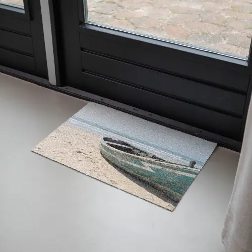 Boot - Zandstrand - Zee Deurmat klein -sfeer2